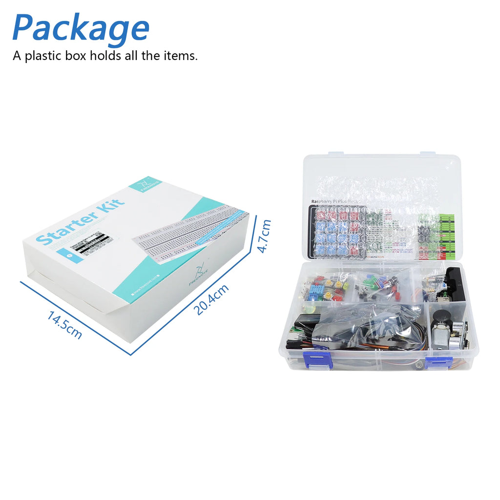 Freenove Ultimate Starter Kit for Raspberry Pi Pico 1 2 W 2W, Python C Java Code, 767-Page Tutorial, 119 Projects, 220 Items