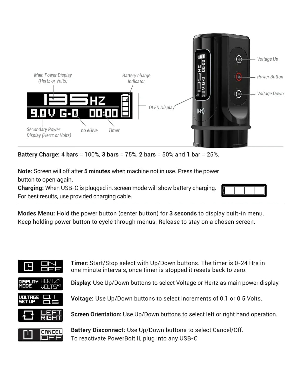FK Iron Flux Max New Popular Professional Wireless Rotating Tattoo Machine Pen 3.5mm, 4.0mm, 4.6mm Stroke Art Home Page