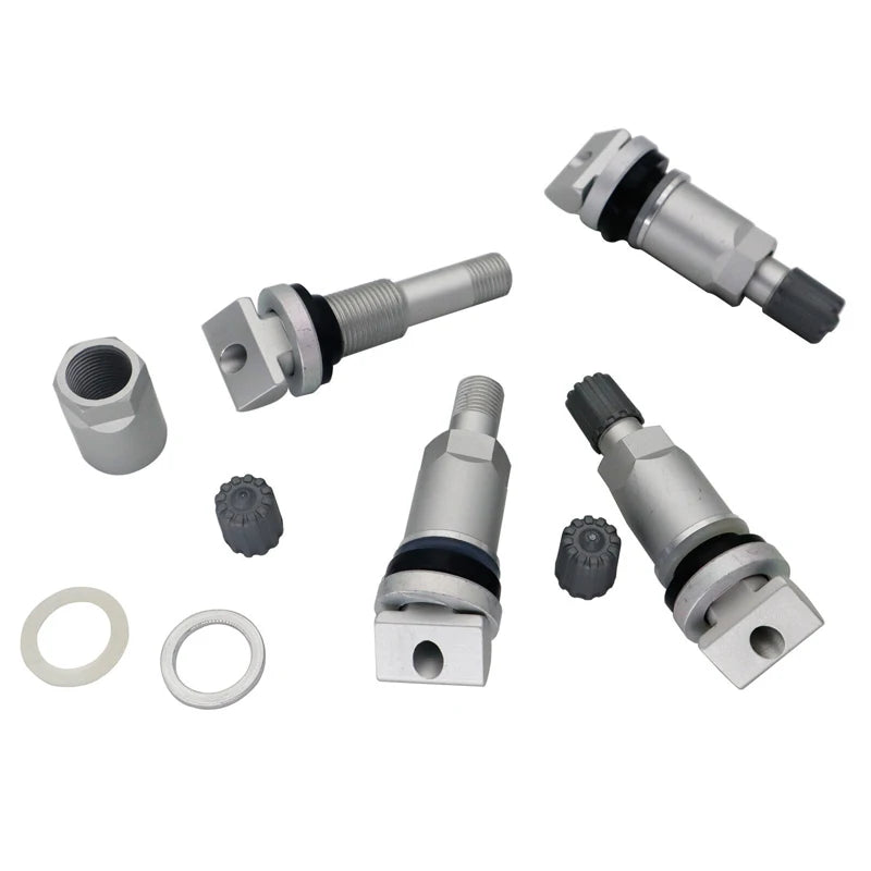 10Pcs Tyre Pressure Sensor TPMS Valve Stem Repair Kit For BMW 1 2 3 Series X1 X2 X3 Car Tubeless Wheel Tire Valve