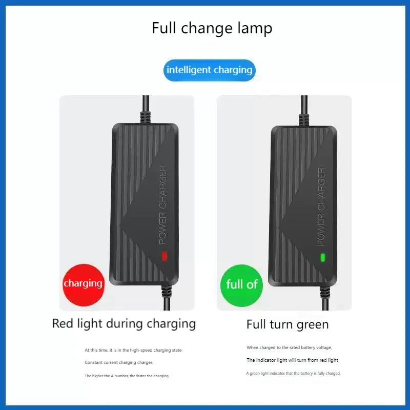 12.6V 5A 6A 18650 Lithium Battery Charger for 21V 3A 4A with Cooling Fan Li-ion Battery Fast Charging Charger Double Line DC 5.5