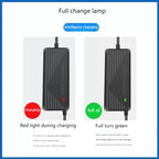 12.6V 5A 6A 18650 Lithium Battery Charger for 21V 3A 4A with Cooling Fan Li-ion Battery Fast Charging Charger Double Line DC 5.5