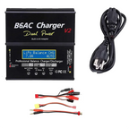 X59A_B6 Charger Black IMAX B6AC V2 80W 7A Smart Balance Charger
