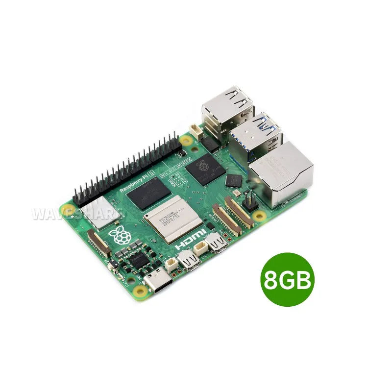 VoltSRaspberry Pi 5 With Options For 2GB/4GB/8GB RAM And BCM2712 Processor 2.4GHz Quad-Core 64-bit Arm Cortex-A76 CPU