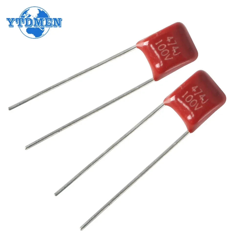 20PCS 100V CBB Polypropylene Film Capacitor 104 223 103 393 473 333 154 224 334 474 10nF  22nF 33nF 39nF 47nF 100nF 220nF 470nF