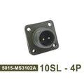 MIL-C 5015 Military Specification Connectors 10SL-3 10SL-4 MIL STD Plug&Socket MS3102A MS3106A MS3108A Circular Connector