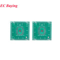 1-10Pcs QFP EQFP TQFP LQFP144 LQFP128 SMD Turn DIP Adapter PCB Pinboard SMT to DIP128/144 Converter 0.5mm Pitch IC Test Transfer