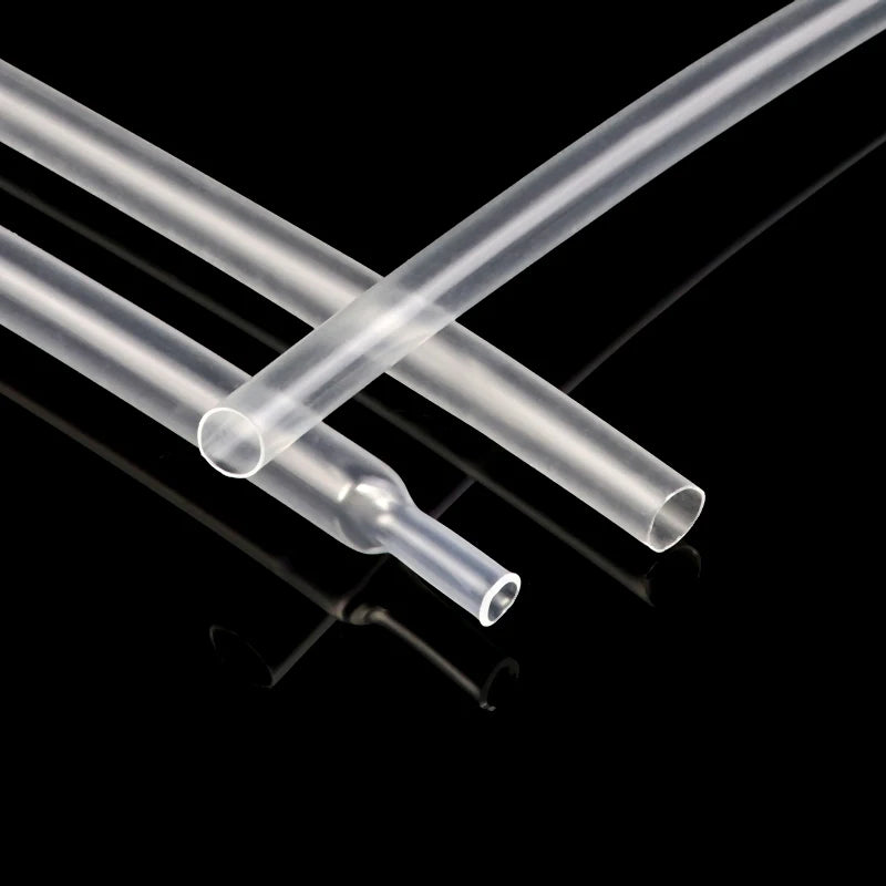 1~50m 2:1 Heat Shrink Heatshrink Tube Clear Diameter 0.6mm ~ 150mm Wire Repair DIY Cable Protecctor Sleeving Wrap Tubing