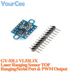 5pcs/1pc Laser Ranging Sensor Module VL6180X VL53L0X VL53L8CX VL53L7CX VL53L3CX TOF250 TWTOF240UI TOF050F TOF400 Distance Sensor