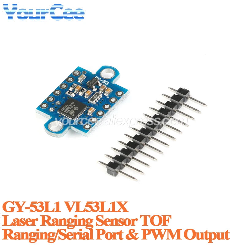 5pcs/1pc Laser Ranging Sensor Module VL6180X VL53L0X VL53L8CX VL53L7CX VL53L3CX TOF250 TWTOF240UI TOF050F TOF400 Distance Sensor