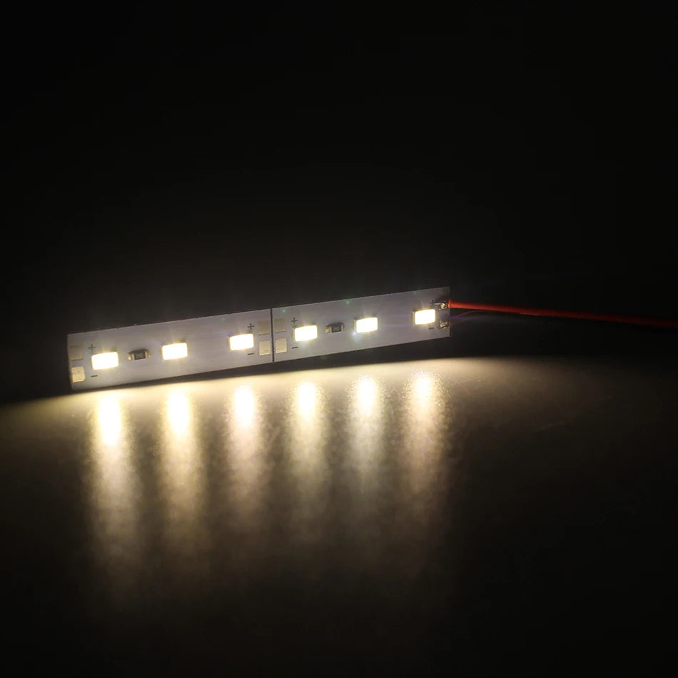 2PCS 8cm Hard LED Light Strip DC5V DC12V 6LEDs DC24V 12LEDs LED Bar Lights 5630 5730 LED Hard Strip Warm White Red Green Blue