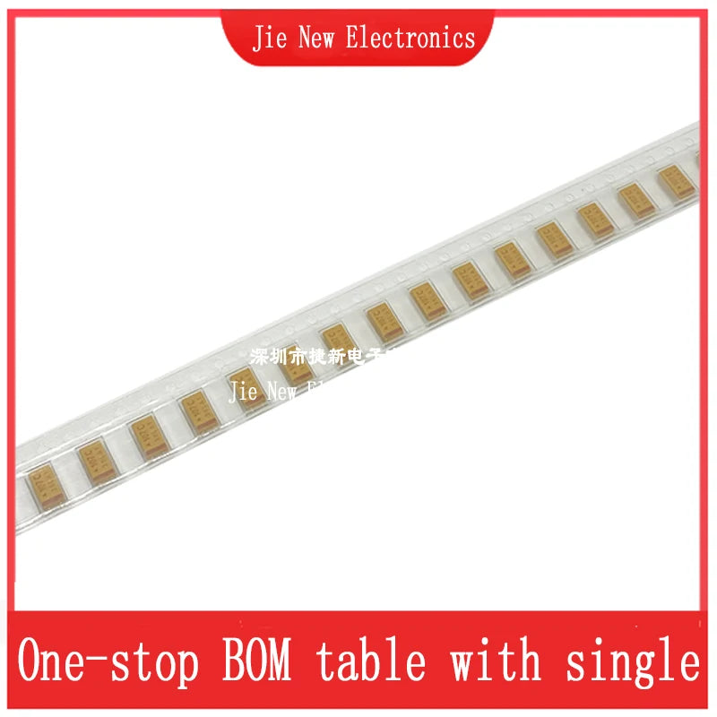 10PCS A B C D Type Tantalum Capacitor 10UF 100UF  220UF 330UF 470UF  6.3V 10V 16V 25V 35V 50V 2.2UF 4.7UF 22UF 47UF 3216-7343