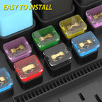 10Pcs Jcase Fuse Kit Mini Jcase Fuse Assortment Tall & Low Profile for Pickup Truck Car SUV (20A/30A/40A/50A/60A Each 2Pcs)