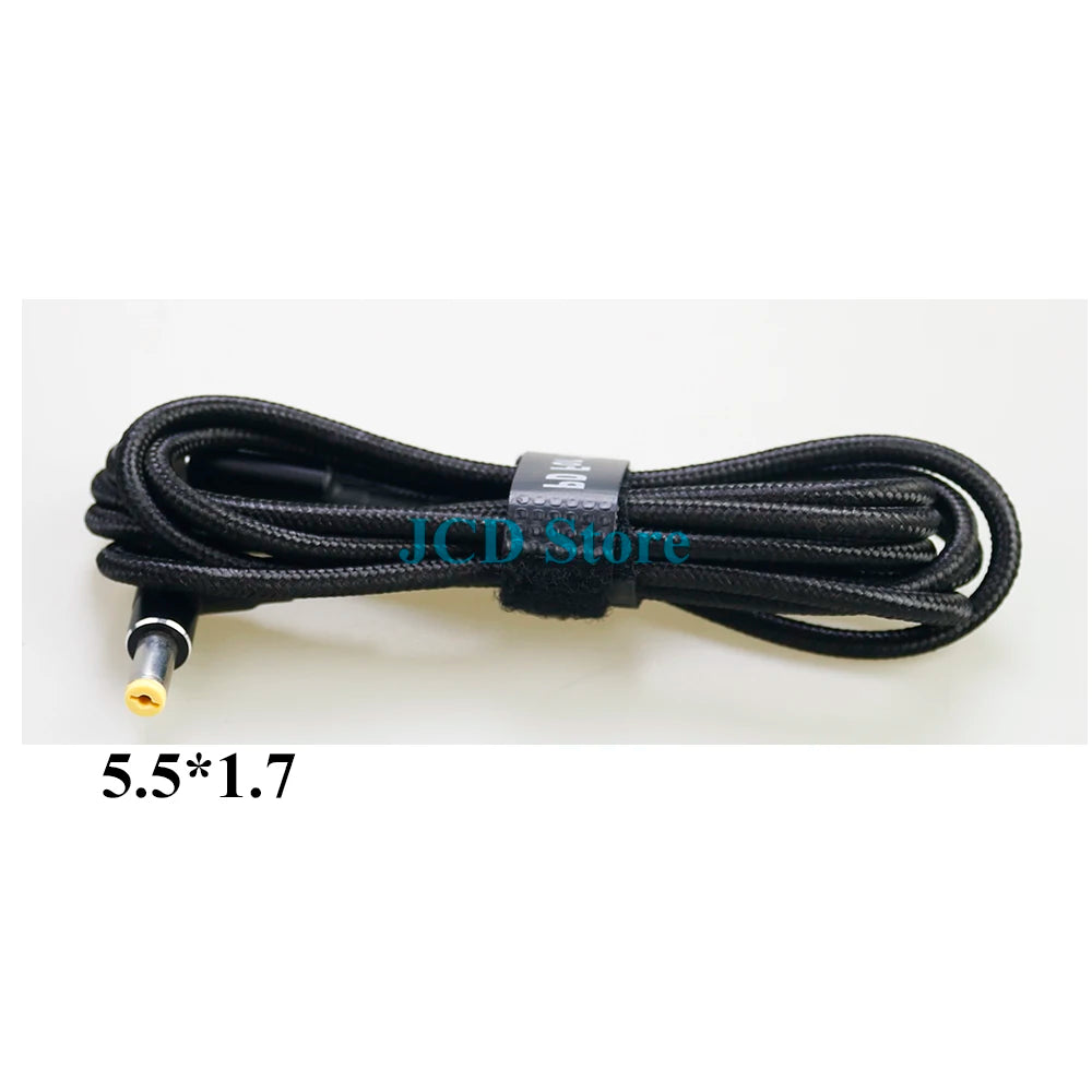1PCS 100W 5A PD to DC 5.5*2.1 5.5*2.5 7.4*5.0 4.5*3.0 Decoy Trigger Adapter Cable TYPE-C PD Decoy Line Charging Notebook Charger