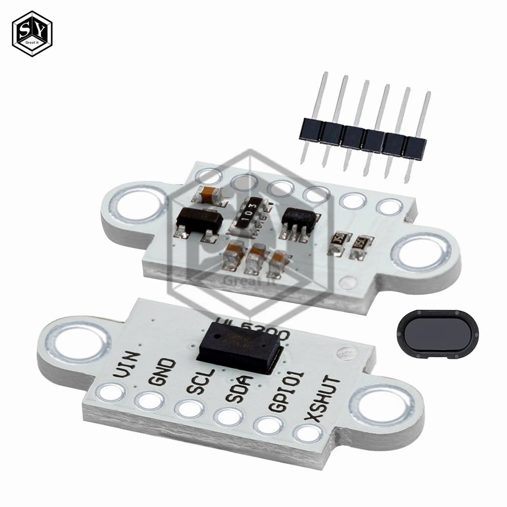 EGBO VL53L0X/VL53L1X Replacement Sensor - 4m ToF Laser Ranging Module with Cover Compatible with Arduino