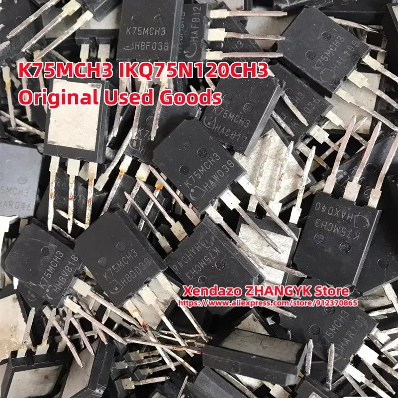 5pcs/lot Original K75MCH3 IKQ75N120CH3 TO-247 1200V 75A IGBT