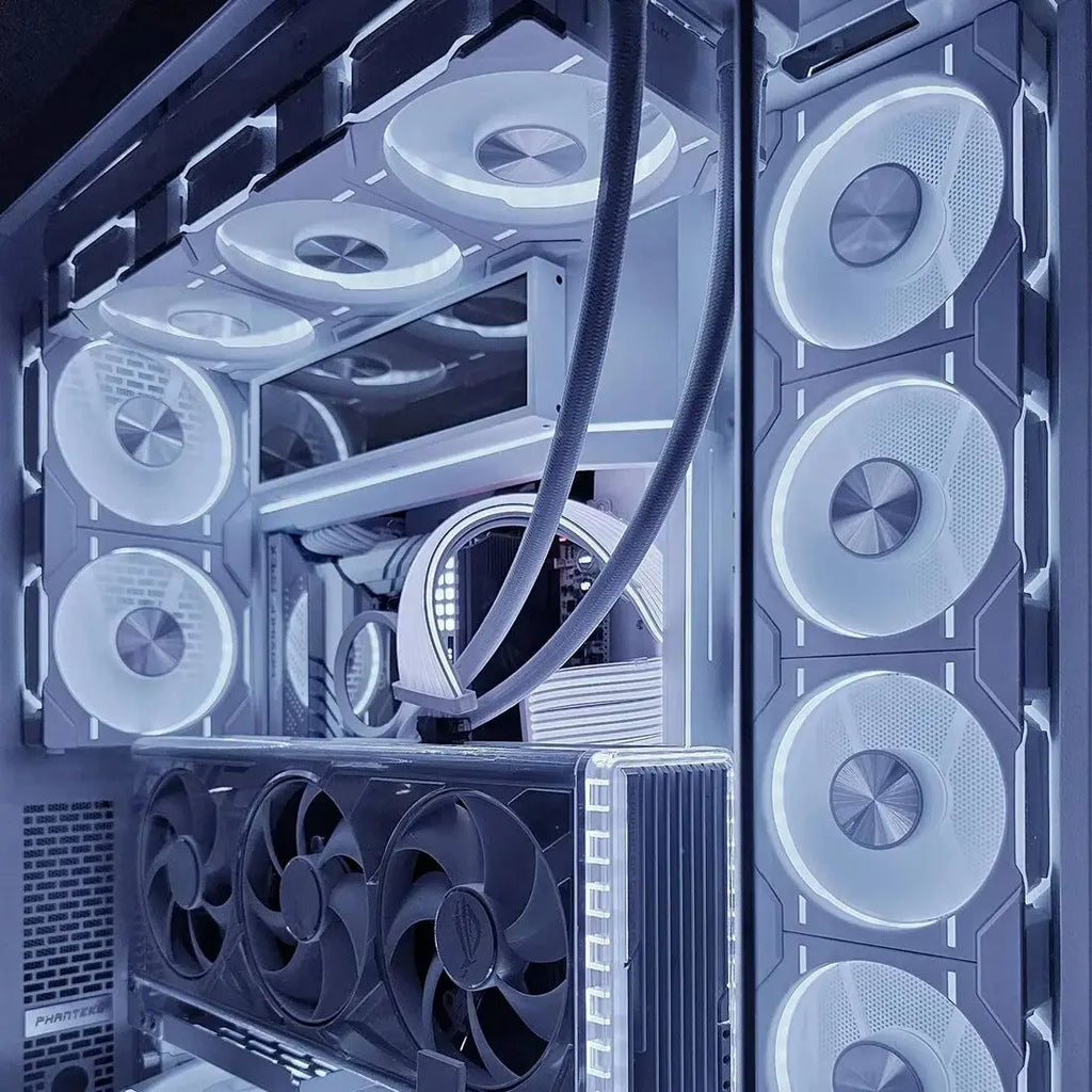 Phanteks D30-140 ARGB Case Fan 140mm CPU Cooling Fan 4PIN PWM Air Cooler Fans Wireless Splicing Computer Heat Dissipation Fan