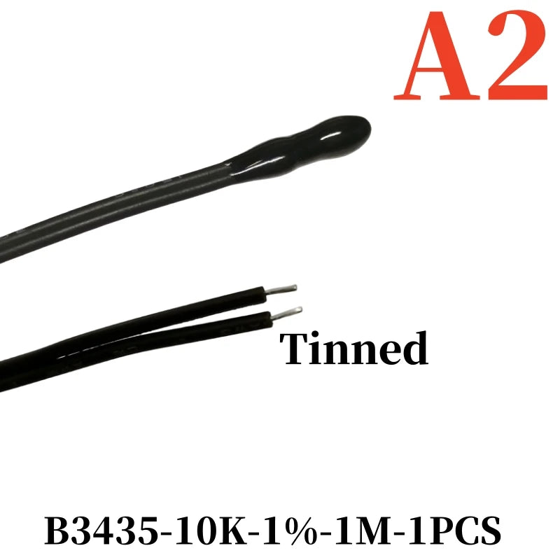New Energy Vehicle Lithium Battery Temperature Sensor NTC Thermistor 10/100K Water Drop Temperature Probe B3435/4150 50CM 1M