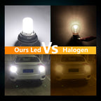 2pcs P21W Led 1156 BA15S 1157 BAY15D P21 5W R5W R10W Bulb 18SMD 3030 Car Turn Signal Lights Reverse Lamp 12V White Red Yellow