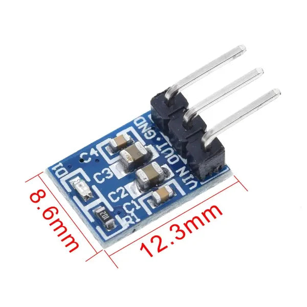 Hongtai Technology AMS1117-3.3/5.0 3.3V 5V Miniature Buck Power Module LDO 800Ma