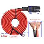SAE Battery Charger Cable 14AWG-Cigarette Lighter Plug SAE Quick Release Adapter Extension Charging Cable Wiring Harness