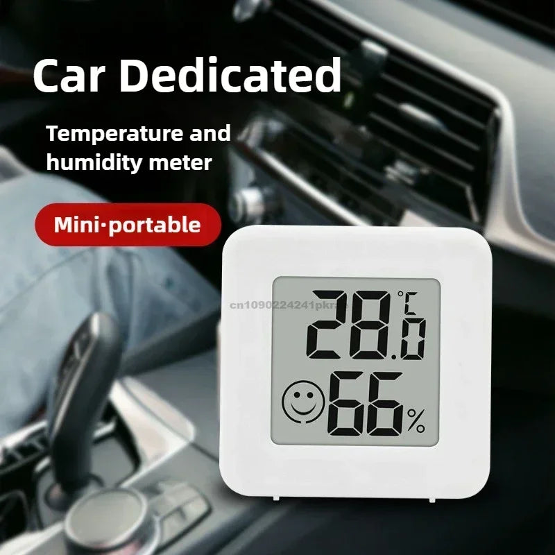 1/3/4/6 PCS Mini LCD Digital Thermometer Hygrometer Indoor Room Temperature Humidity Meter Sensor Gauge Weather Station Set