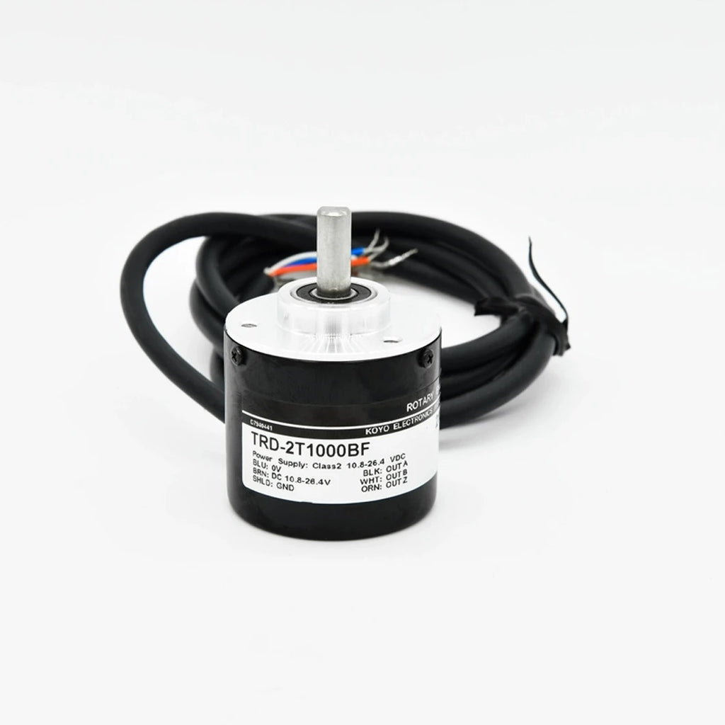 TRD-2TAF/BF/V/V1/VH Solid Shaft Incremental Encoder 100~10000 PPR Customized Rotary Encoder for PLC Control System Application