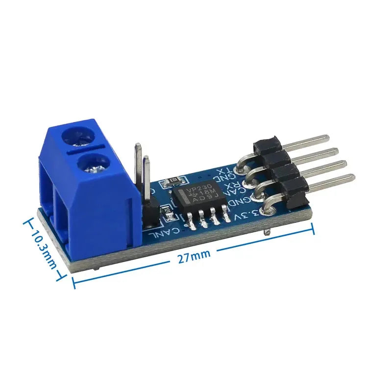 SN65HVD230 VP230 CAN Board Network Transceiver Evaluation Development Module For Arduino Controller Board DC 3V-3.6V