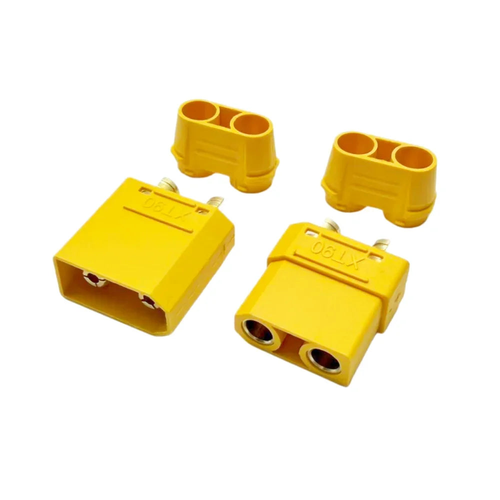 10pcs XT90 Connector XT90H Battery Connector XT-90 Male Female Bullet Connectors for RC Lipo Battery Motor DIY Parts