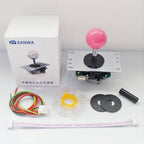 Original Japan Sanwa Joystick JLF TP 8YT Fighting Rocker With Topball 5pin Wire Jamma Arcade Vending Game PC PS3 XBOX Kit DIY