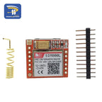 Smallest SIM800L GPRS GSM Module Kit MicroSIM Card Core BOard Quad-band TTL Serial Port With the Antenna DIY