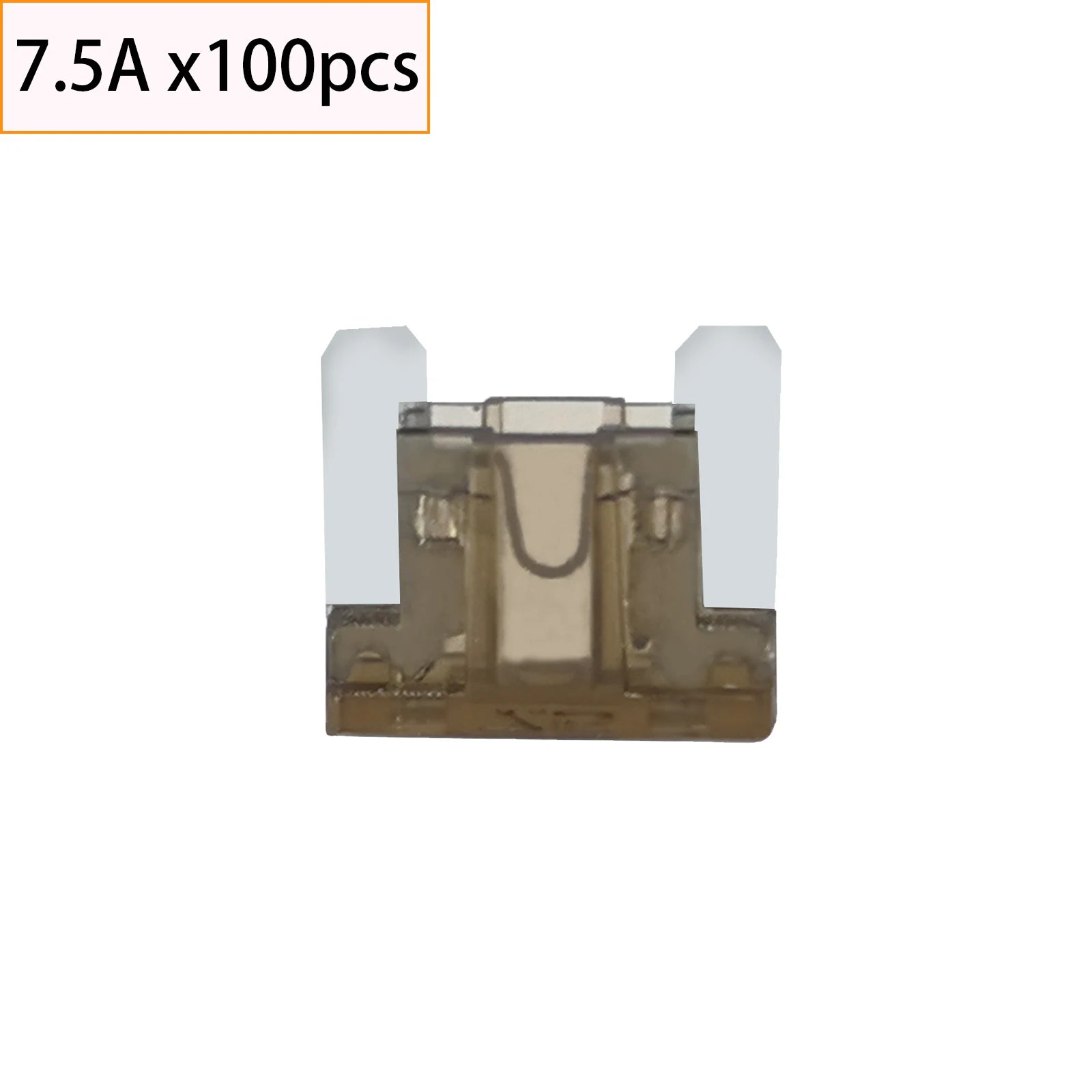 100pcs Auto Car Micro Fuses Blade Type Low Profile Mini Blade Fuse 2A 3A 5A 7.5A 10A 15A 20A 25A 30A 35A 40Amp For Truck Motor