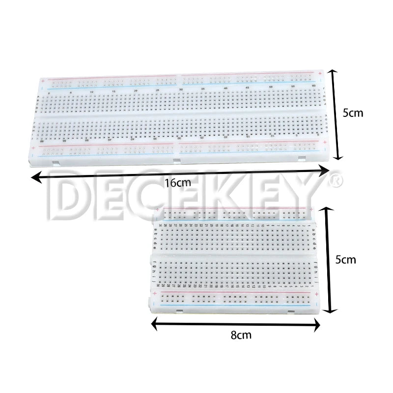 MB-102 Breadboard 400 830 Points Solderless PCB Bread Board Jumper Wire Cable Prototype Board DIY for Arduino Kit