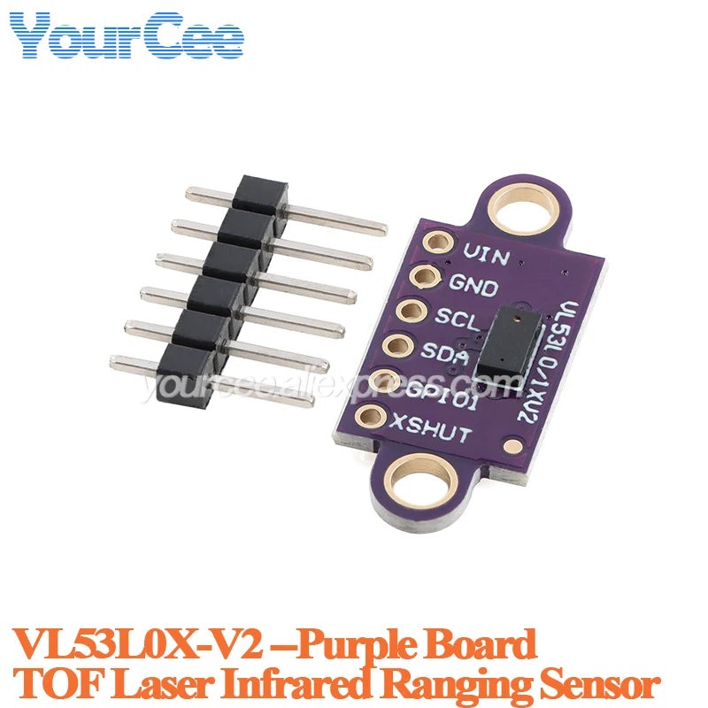 5pcs/1pc Laser Ranging Sensor Module VL6180X VL53L0X VL53L8CX VL53L7CX VL53L3CX TOF250 TWTOF240UI TOF050F TOF400 Distance Sensor