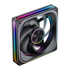 JONSBO ZA-140/420 Case Cooling Fan 140mm ARGB 3 Connected Bodies PWM Quiet Fan  Replaceable Fan Blades