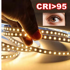 1/2/3/5/10m/lot 10mm PCB 2835 SMD 1200 LED Strip tape DC12V 24V ip20 Non waterproof Flexible Light 240 leds/m,180 leds/m,