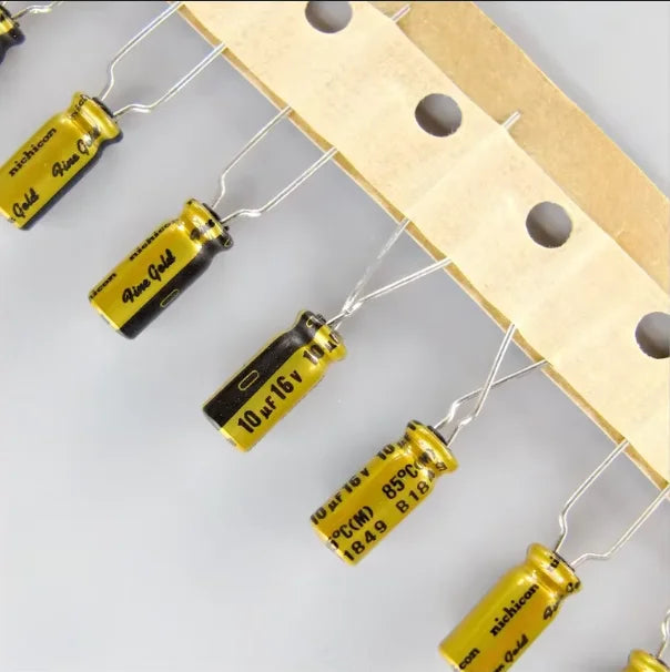 10PCS/100PCS Nichicon FG series 16V10uF audio electrolytic capacitor 16V/10uF 5×11mm