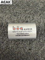 AEAK Polypropylene film capacitor audio coupling frequency division MKP capacitor 400v 0.68UF 1.5UF 2.2UF 3.3UF 4.7UF~22uf ±3%