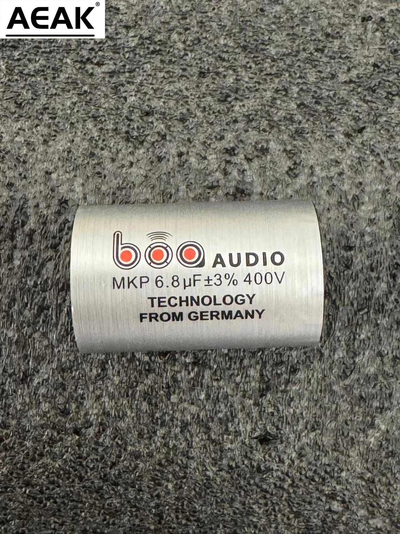 AEAK Polypropylene film capacitor audio coupling frequency division MKP capacitor 400v 0.68UF 1.5UF 2.2UF 3.3UF 4.7UF~22uf ±3%