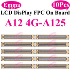 10pcs Original Screen Connector For Samsung A52S A53 A72 A33 A32 A23 A22 A13 A12S A03s A02s A42 LCD Display FPC On Board 78 Pin