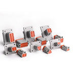 5/10/100set Deutsch Waterproof Connector With Fixed Flange Plug DT04-2P-L012 DT04-4P-L012 DT04-6P-L012 DT04-8P DT04-12P-L012