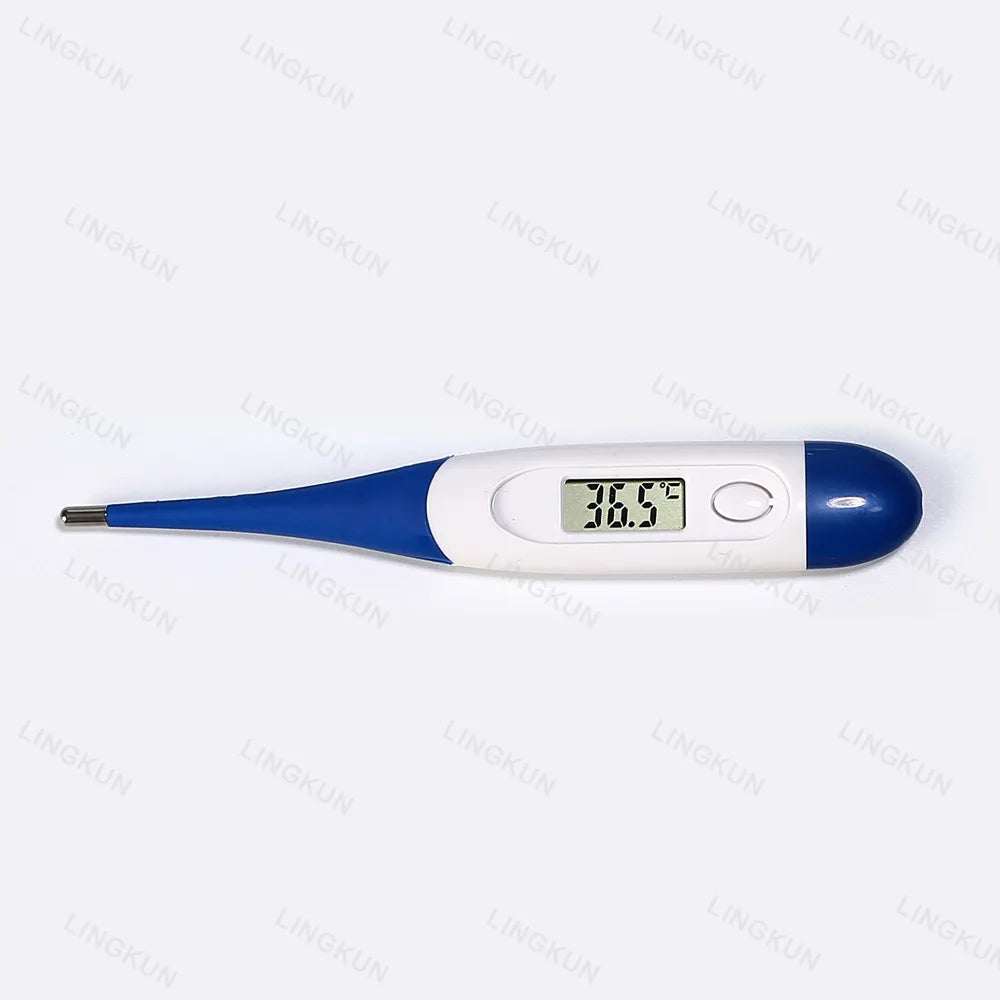 Thermometer for Adults, Soft Head Digital Oral Thermometer for Fever, Basal Thermometer with 15 Seconds Fast Reading