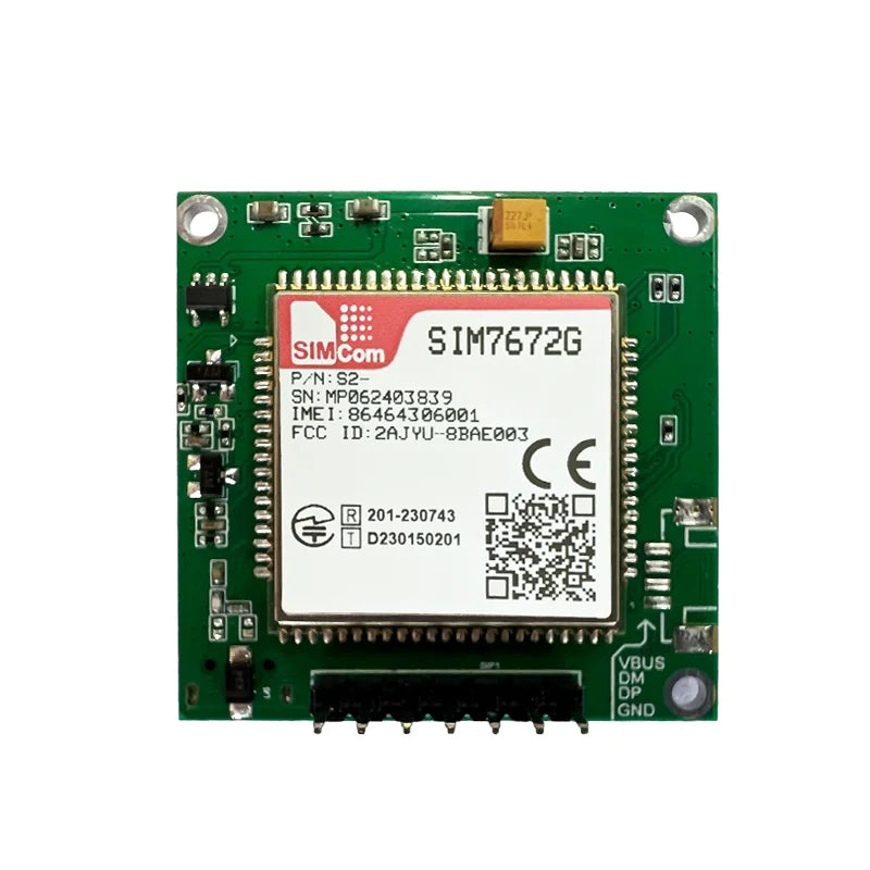 SIM7670G SIM7672G Development Core Board 4G+GNSS LTE CAT1 Module Global Bands Breakout Kit with Antenna Support LTE-FDD/LTE-TDD
