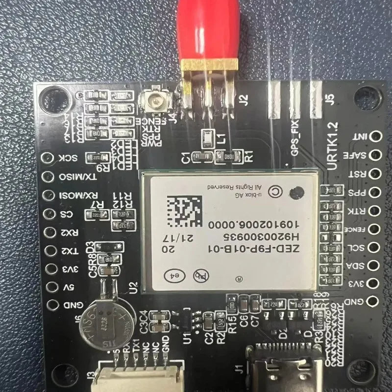 UBLOX ZED F9P for High Precision Centimeter Level RTK GNSS Module with TYPE C Interface Differential Positioning Board