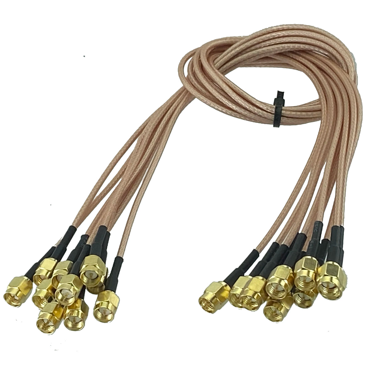 RG316 SMA Male Plug to SMA Male Plug RF Coaxial Connector Pigtail Jumper Cable 5CM~5M Wire Terminals FJP-T1