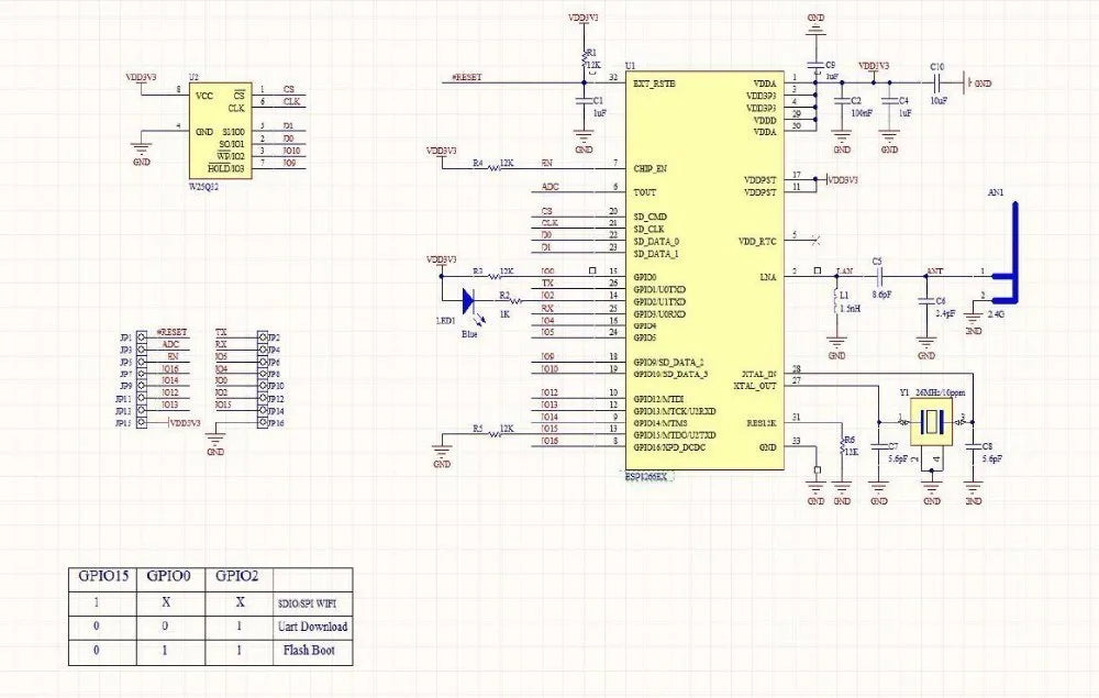 1PCS ESP8266 Serial To WIFI Module ESP-12S ESP-12F ESP-12E Industrial Grade Wireless Module ESP-12 ESP 8266 IOT