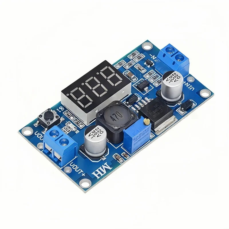 1-10PCS LM2596 DC DC Step Down Converter Voltage Regulator LED Display Voltmeter 4.0~40 to 1.3-37V Buck Adapter Adjustable Power