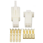 10Sets DJ7021A 2/3/4/6/9Pin 2.8mm Series Electrical Wire Connector Male Female Cable Terminal Plug Kits for Motorcycle Ebike Car