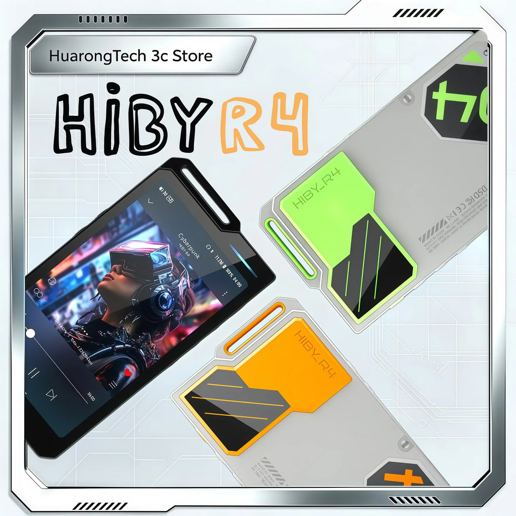 HiBy R4 MP3 HiFi Music Player Bluetooth WiFi DSD256 MQA 16x USB DAC Headphone AMP 11hr 4.7 ES9018Q2M 4 Snapdragon 665 Androind