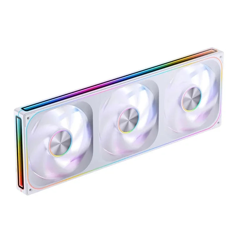 Jonsbo ZA-420/140 Computer Case Fan DIY Exchange 2 Sets Fan Blades  5V ARGB 140mm PWM Reverse Combination Cooling Fan