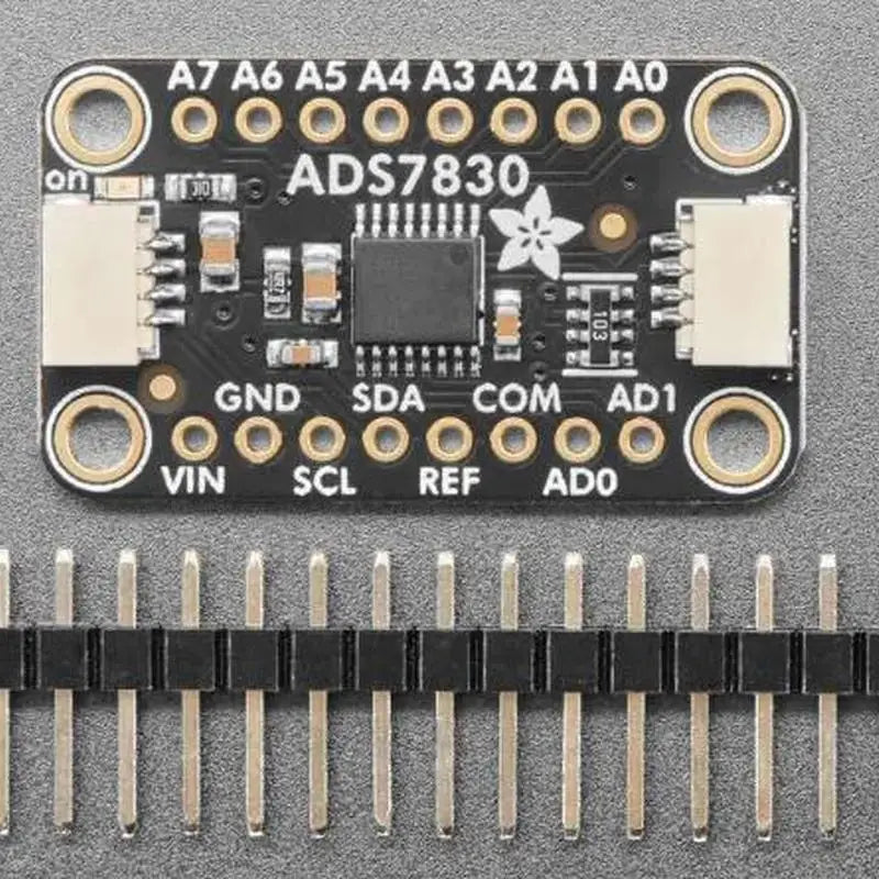 5836  ADS7830 8-Channel 8-Bit ADC with I2C ESP32